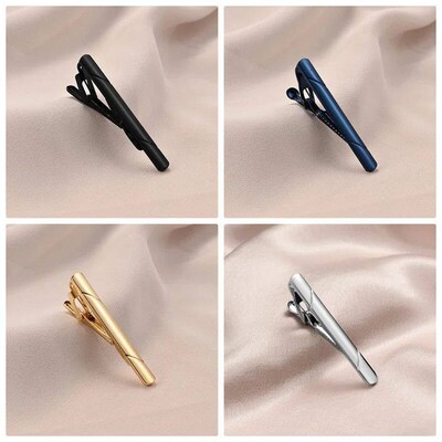 7/8/10 PCS Tie Clip Set With Gift Box Wedding Guests Gifts M