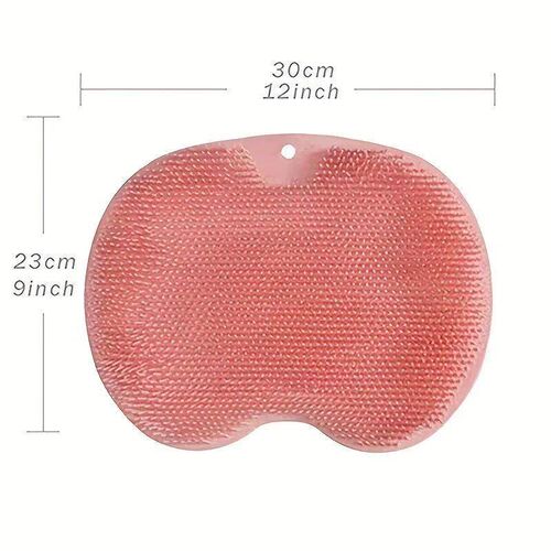 Exfoliating Foot Brush and Back Scrubber Anti-Slip Suction C