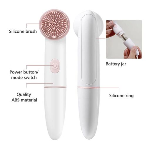 Electric Face Cleansing Brush For Facial Skin Care Wash Soni