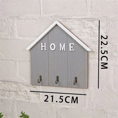 Key Holder Wall Hook Storage Hanger Rack Hanging Decor Organ