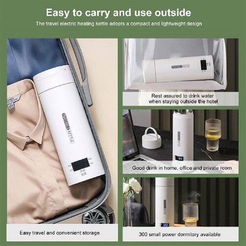 500ml Electric Heating Cup LCD Screen 110V 300W 4 Variable