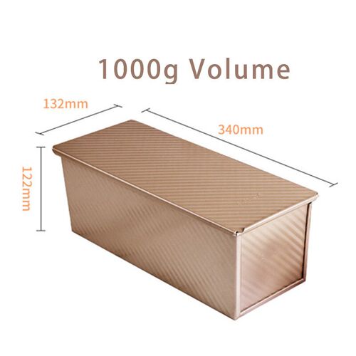 Heavy Duty Corrugated Toast Box Bread Baking Tray Loaf 平底