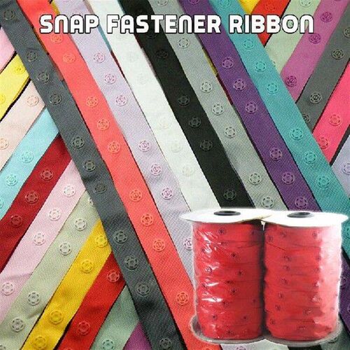 3 Meter Resin Snap Buttons Round Plastic Press Stud