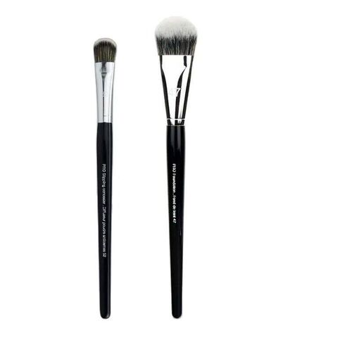 KSHBO 2pcs/set Makeup Beauty Tools Foundation Brush 47