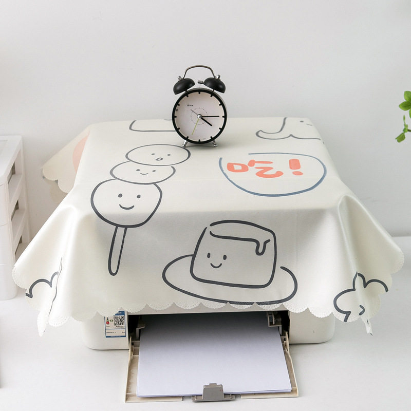 打印机遮尘罩防水防油办公复印传真电话机多用盖布电脑防尘罩遮盖