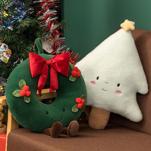 Christmas Ginger Bread Plushie Plush Pillow Stuffed Chocolat