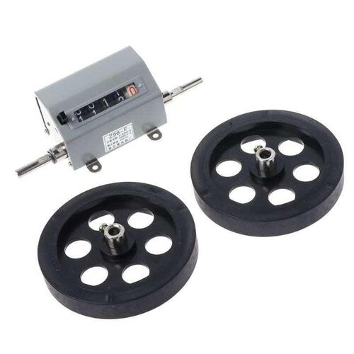 Z96-F Mechanical Length Distance Meter Counter Double Rolli