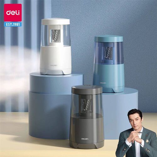 Deli Electric Pencil Sharpener Creative Automatic Pencil Sha