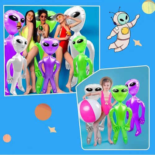 Toy Pvc Inflatable Alien Halloween Bar Decorations Large And