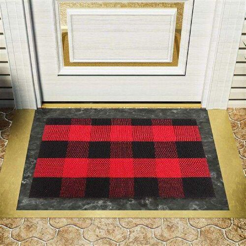 Non slip Floor Mat Cotton Linen Decor Rugs Welcome Mats