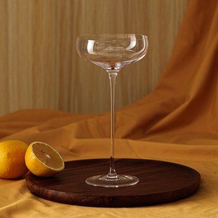 酒吧用具器皿高脚鸡尾酒杯马天尼杯蝶形鸡尾酒杯宽口酒杯飞碟杯子