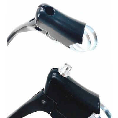 Fixed Gear Bike Road Bicycle Handle Brake Lever Hose Limit C