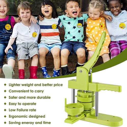 Badge Pin Button Maker Machine DIY 25/32/37/44/58MM Badges S