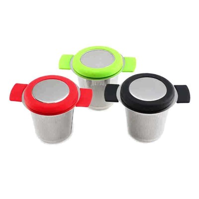 Hot 3Pcs Stainless Steel Reusable Tea Infuser Basket Fine