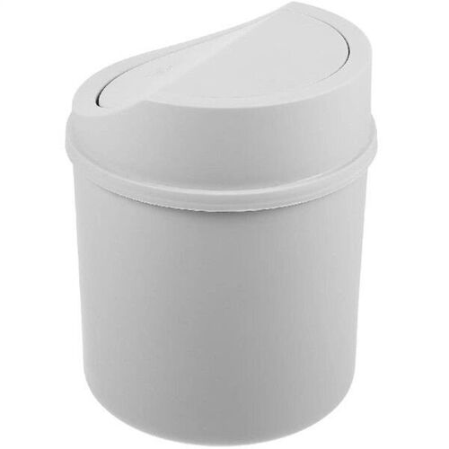 Mini Trash Can With Lid Waste Bins Swing Top Bin Small