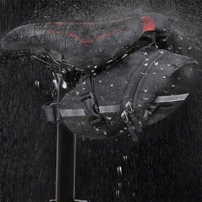 Bicycle Bike Storage Saddle Bag Cycling Seat Tail Rear Pouch
