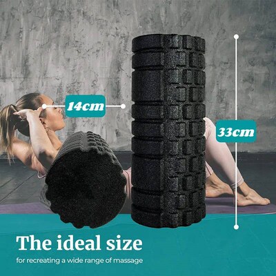 Foam Roller Back Pain Legs Trigger Point Deep Tissue Massage