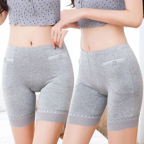 Plus Size Women Safety Short Pants Soft Boyshort Under Skirt