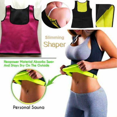 Women Slimming Body Shapers Sauna Waist Corset Fat Burning V