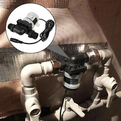 DC Power Supply Brushless Solar Motor Water Pump Compact