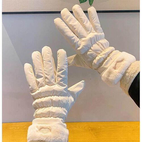 Windproof gloves for women, suitable for winter cycling. The