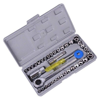 40pcs Socket Wrench Combination Set Good Performance and