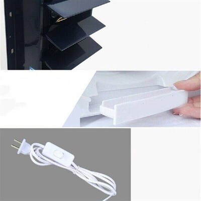 8/10 Inch Ventilation Fan Reversible Window Shutter Exhaust