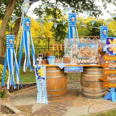Outdoor Ornaments Octoberfest Party Decor Hanging