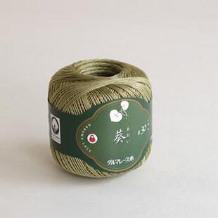 DARUMA #072370 横田蕾丝线#30蕾丝线 葵 进口钩编蕾丝线