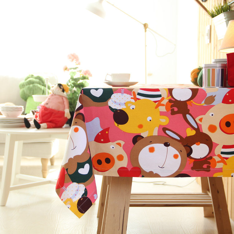 棉麻 桌布 时尚餐桌布 台布茶几布盖巾 格林童话,居家布艺,桌布,淘宝优惠券,粉丝福利购,淘宝优惠卷