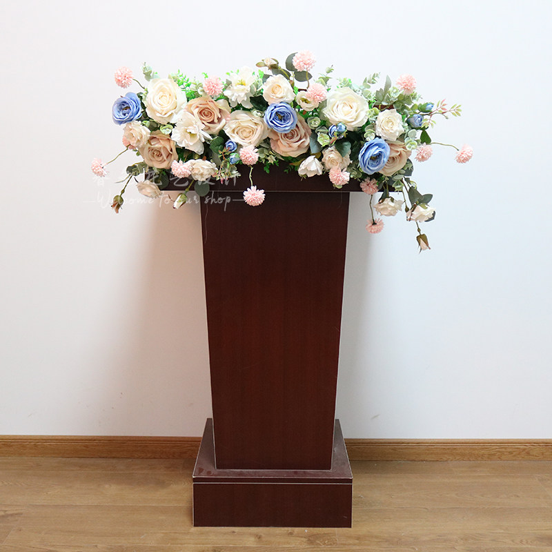 仿真桌花台花办公室装饰花艺商务酒店摆设宣誓台演讲台会议桌花,家居饰品,仿真花/假花,淘宝优惠券,粉丝福利购,淘宝优惠卷