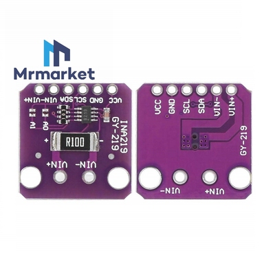 紫色 GY-INA219 高精度 i2c 数字电流传感器模块