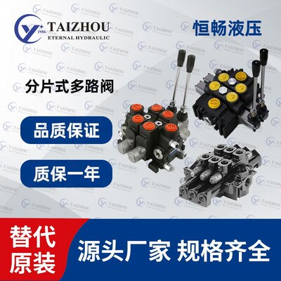 铸铁多路阀水泥搅拌机小型装载机用多路阀DCV60/100多路阀