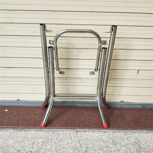 支架脚桌子不锈钢无餐桌架子桌架桌腿铁架201管茶几折叠台