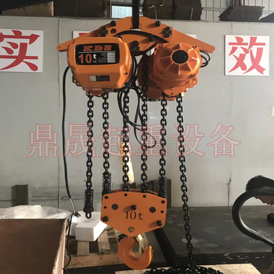 环链鬼头电动葫芦跑车3V挂钩链条吊机固定提升起重机1T2T3T5吨