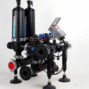 农业灌溉滴灌喷灌高压过滤 网式 T型H款 手动自动可拆洗叠片式