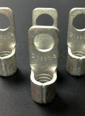 CB22-紫铜接线端子 断路器方形端子 铜鼻子 大电流裸端头 M