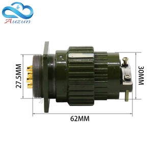 航空插头快速卡扣接头航空YP28Y2M 37芯