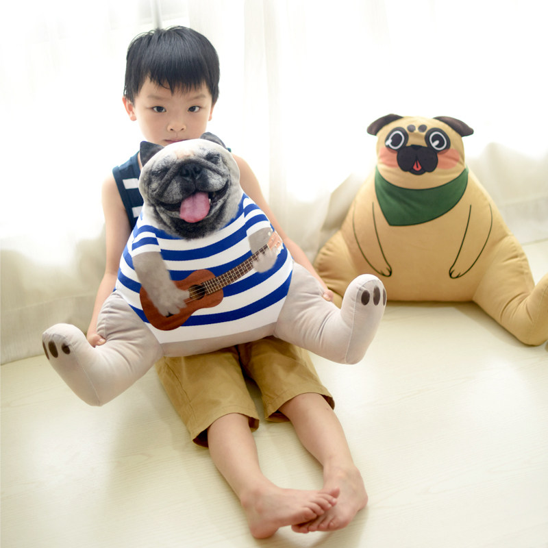 印花动物狗办公室沙发靠枕椅子靠背家居靠垫靠背垫护腰枕腰垫,居家布艺,腰靠垫,淘宝优惠券,粉丝福利购,淘宝优惠卷