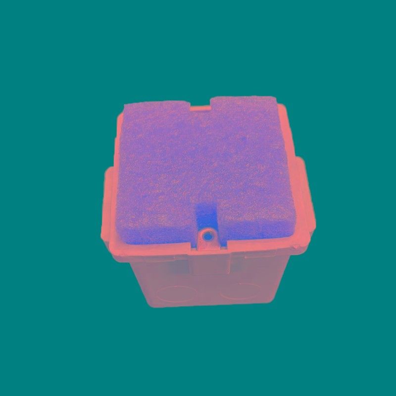 穿筋盒填充泡沫预埋模块剪力墙暗盒接线盒封堵底盒块直销8型线盒