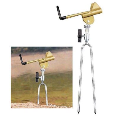 Fishing Rod Stand Luminous Non-slip Mat Ground Beach