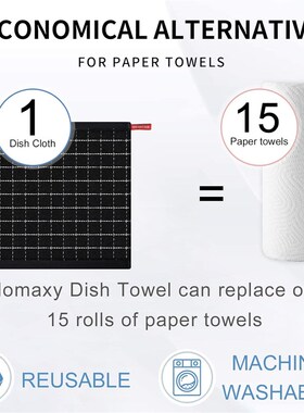Kitchen Dish Cloths Towels for Kitchen Drying Washing
