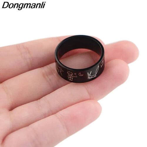 K1638 2023 New Style The little prince and the fox Ring For