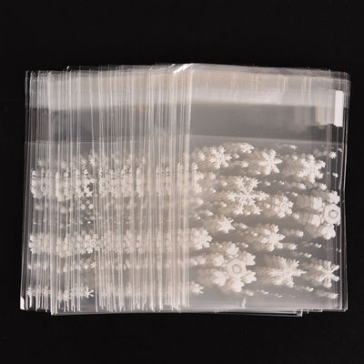 100PCS Christmas Candies Plastic Cookie food Bag(糖果袋)