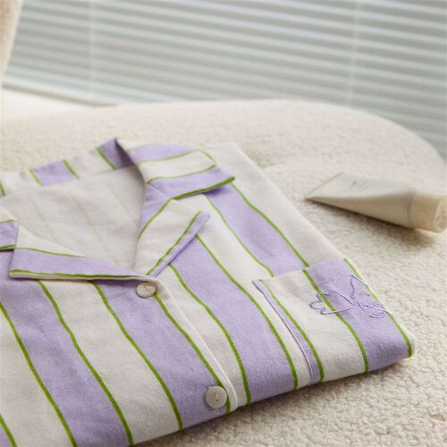 Advanced Sense Fox Stripe Simple Home Clothes Early Autumn C
