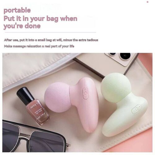 Explosive Mini Relaxing Neck Mask Gun Massage Fascia Gun Min