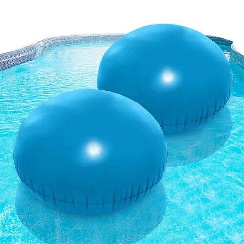 Round Air Pool Pillow Inflatable Winter Pool Pillow 4 X 4