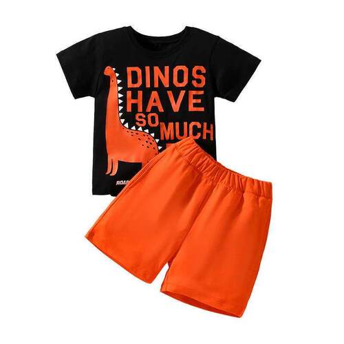 Littlemaven Childrens Suit Summer Childrens Wear Short-sle