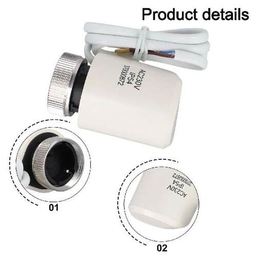 1pc Electrothermal Actuator 230V 2W Home Improvement