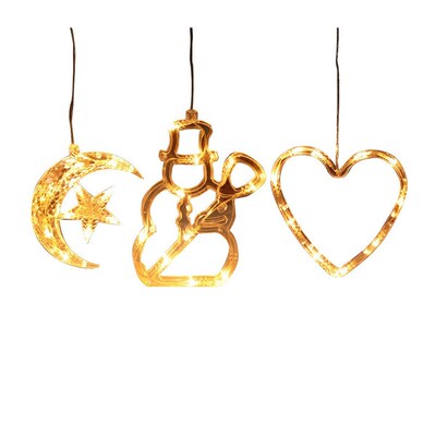 Suction Cup String Lights Christmas Room Wedding Hotel Decor